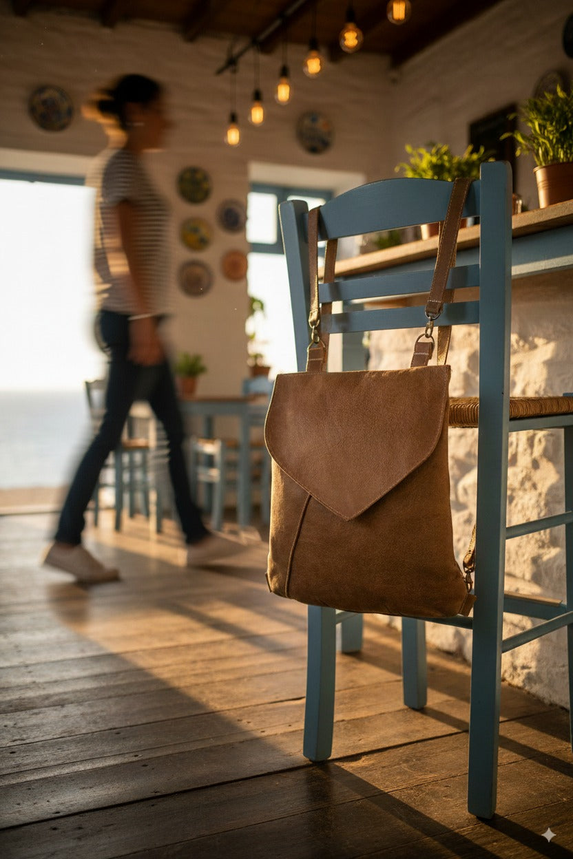 Leather Backpack