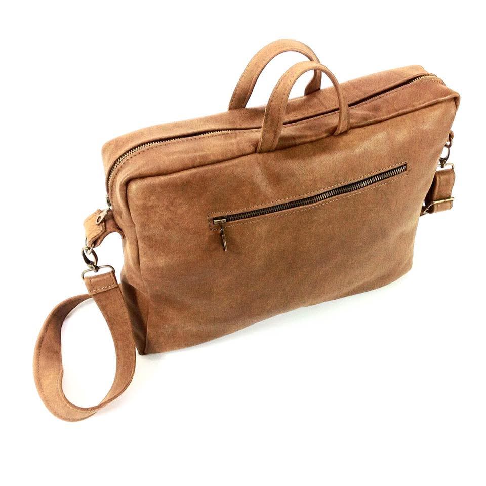 TRAVO – Vintage Leather Laptop & Travel Bag